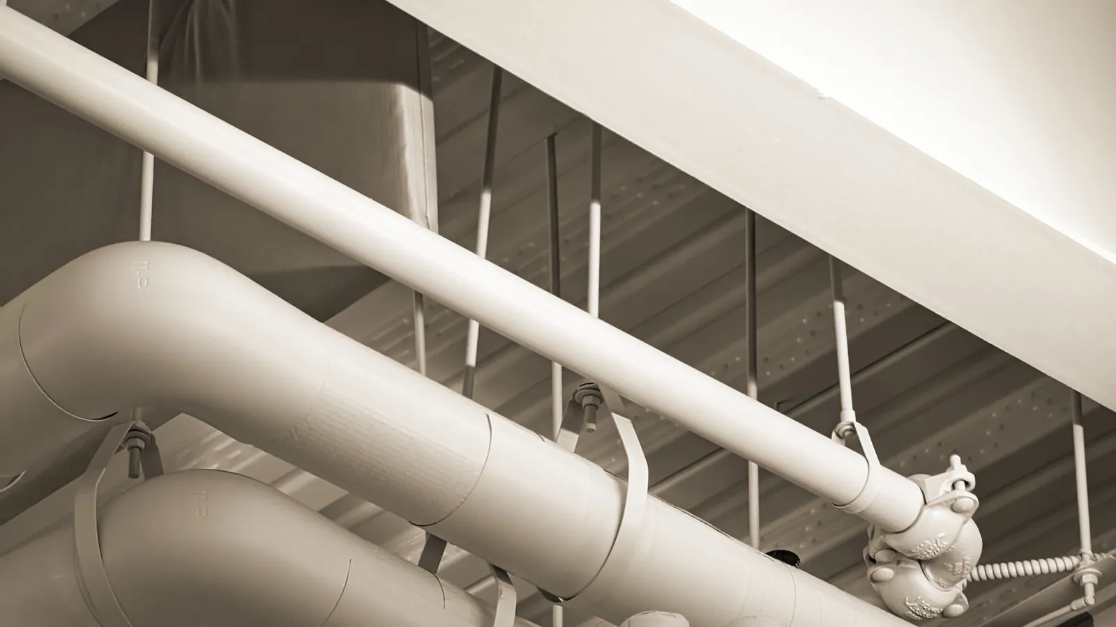Detail der Gebäudetechnik